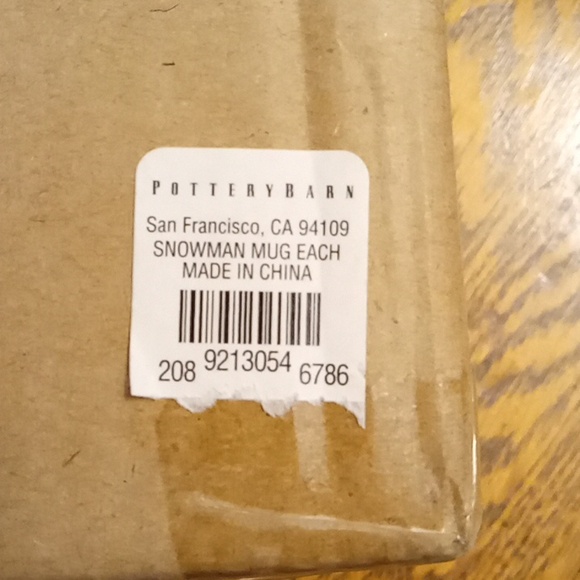 Pottery Barn Christmas Snowman Mug - Picture 7 of 7